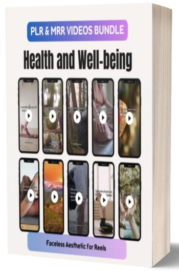 Faceless Health Video Content Pack – PLR Reels for Instagram + MRR License Included
