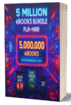 5 Million eBooks Mega Bundle Plr Mrr, Resellable Ebooks, Plr Ebooks Passive Income, Financial Ebooks