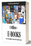 1 Million+ Ebooks + 1 Million PLR Articles Bonus with reseller rights | 1M Ebooks bundle