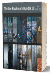 Thriller Bookmark Bundle, Horror Crime Thriller Bookmarks - Digital, downloadable bookmark