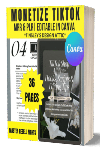 2025 TikTok Affiliate Scripts & Viral Hooks | Monetization Kit with MRR & PLR Rights
